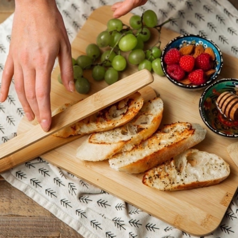 Core Home Bamboo Serve Set NWT - Picture 3 of 4